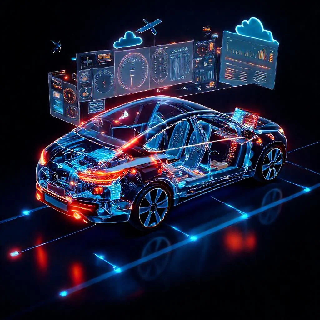 Как работает система мониторинга состояния автомобиля и диагностики онлайн Иллюстрация к статье: Как работает система мониторинга состояния автомобиля и диагностики онлайн